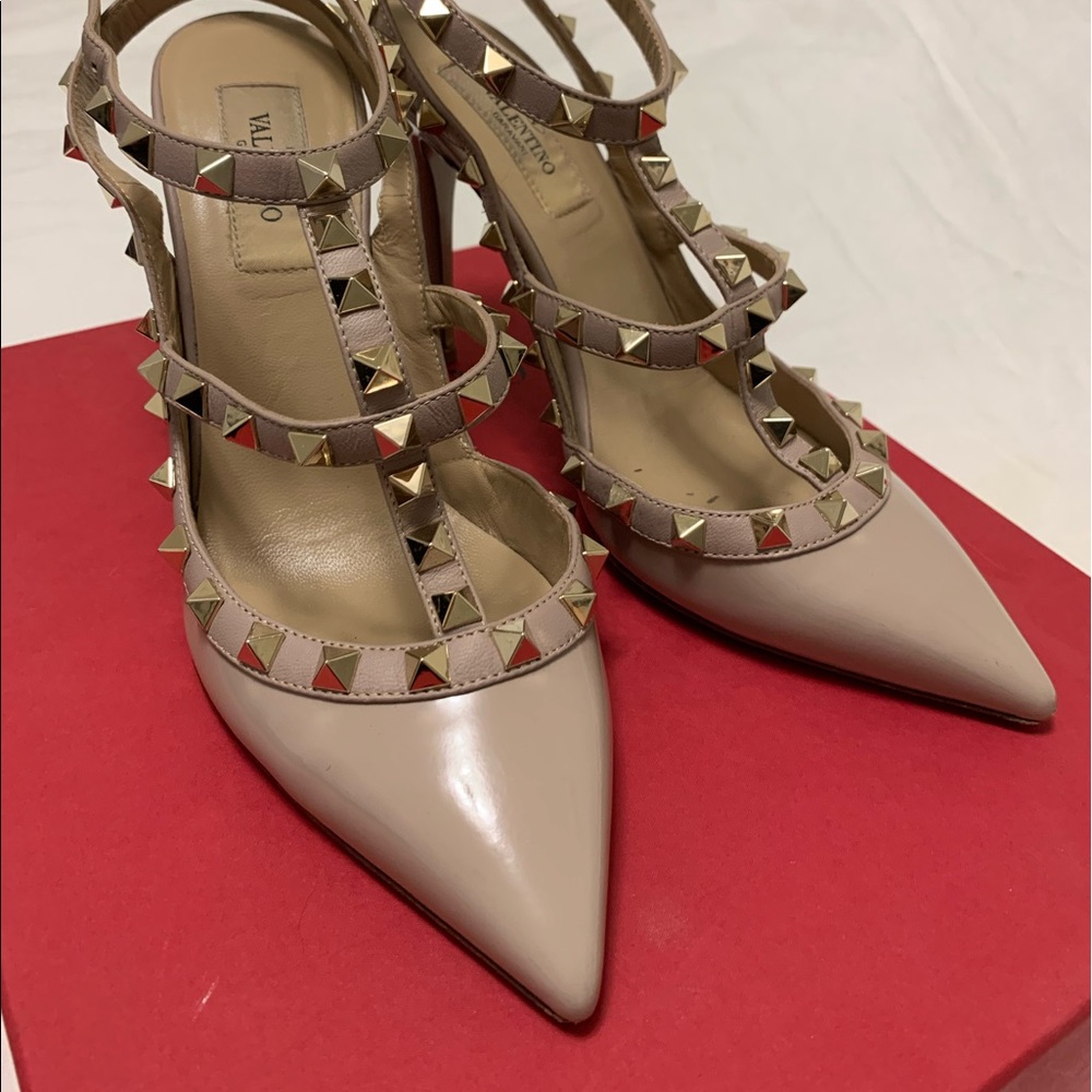 Valentino rock studded heels